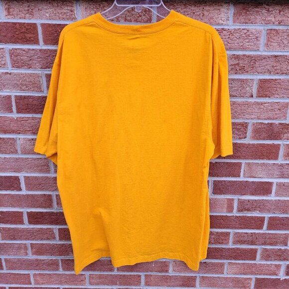 Carhartt Original Fit Tee Shirt Men's Size Large 100% Cotton Safety Orange - Picture 2 of 6